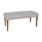 Couture Covers Double Bench Cover - Light Grey (Cover Only) - ELK Home 7011-121-C