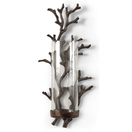 Wildwood 292430 Coral Candle Wall Sconce