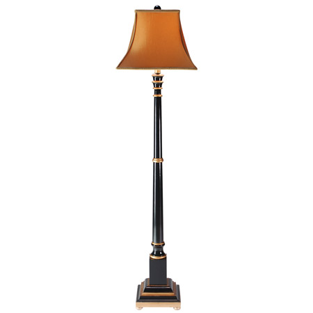 Wildwood 6976 Wood Candlestick Floor Lamp