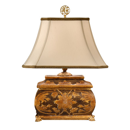 Wildwood 9227 Gold Box Table Lamp