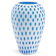 Wildwood 301239 Callie Large Blue and White Vase