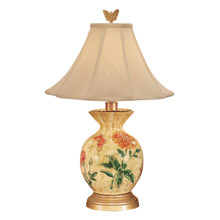 Wildwood 6614 Gathered Vase Table Lamp