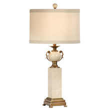 Wildwood 9531 Marble Column Urn Table Lamp
