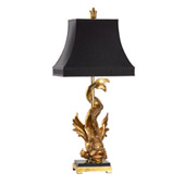Asian Imperial Dragon Table Lamp - Wildwood 23308-2