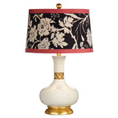 Traditional Mimi Gardenia Table Lamp - Wildwood 26006-2