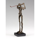 Golfer Swinging Sculpture - Wildwood 293876