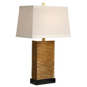 Contemporary Stacks of Slats Table Lamp - Wildwood 46766