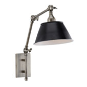 Contemporary Franklin Swing Arm Wall Lamp - Wildwood 67093