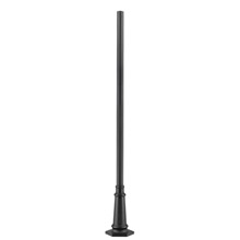 Z-Lite 557P-BK Exterior Additions Outdoor Post