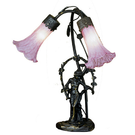 Trellis Girl Lily Accent Lamp