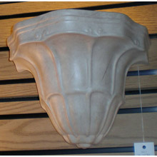 Justice Design 1470 Large Florentine Wall Sconce with Faux Marble Finish